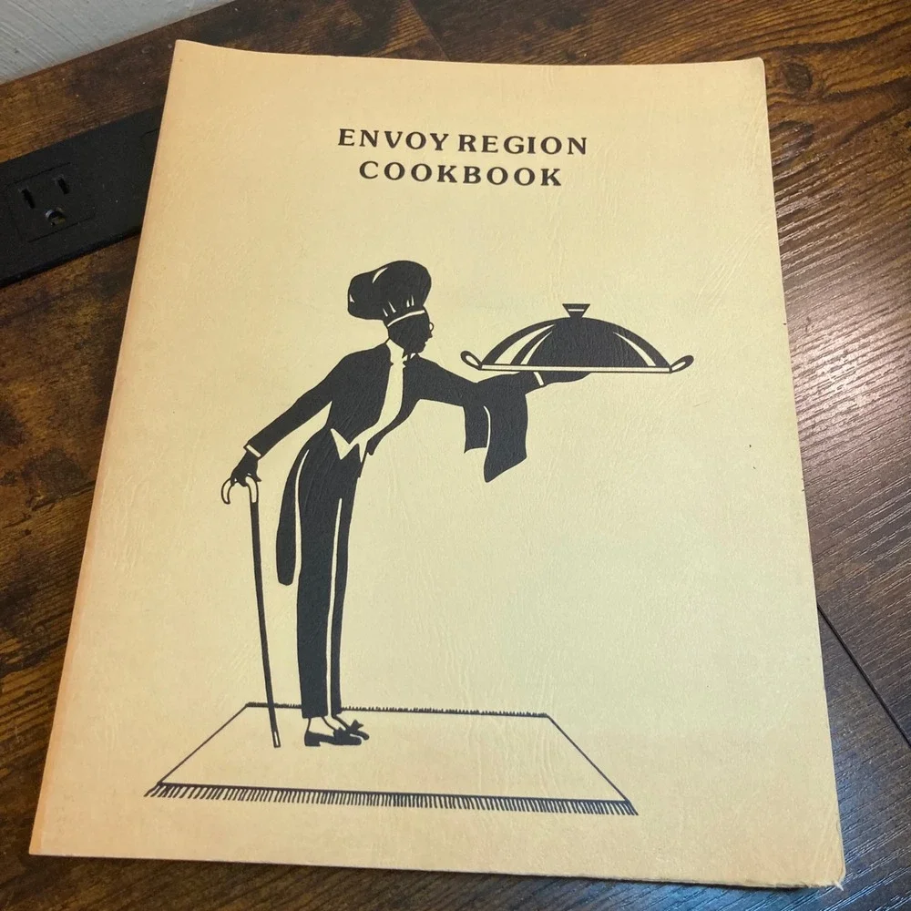 Fort Branch Indiana Vtg Cookbook Hurryin Hoosier Dist Envoy 1982 Typewritten